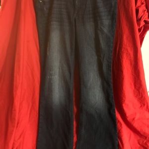 L.E.I./ASHLEY LOWRISE BOOT CUT JEANS/SIZE 13